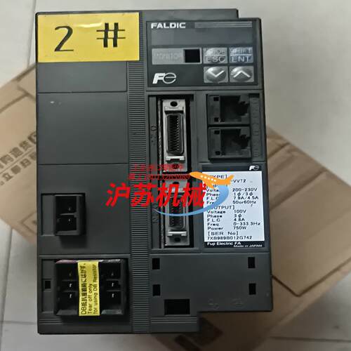 RYC751D3-VVT2 富士伺服驱动器750W成色如图