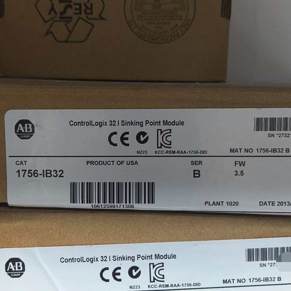 1756-IB32模块，全新原装正品，制造。