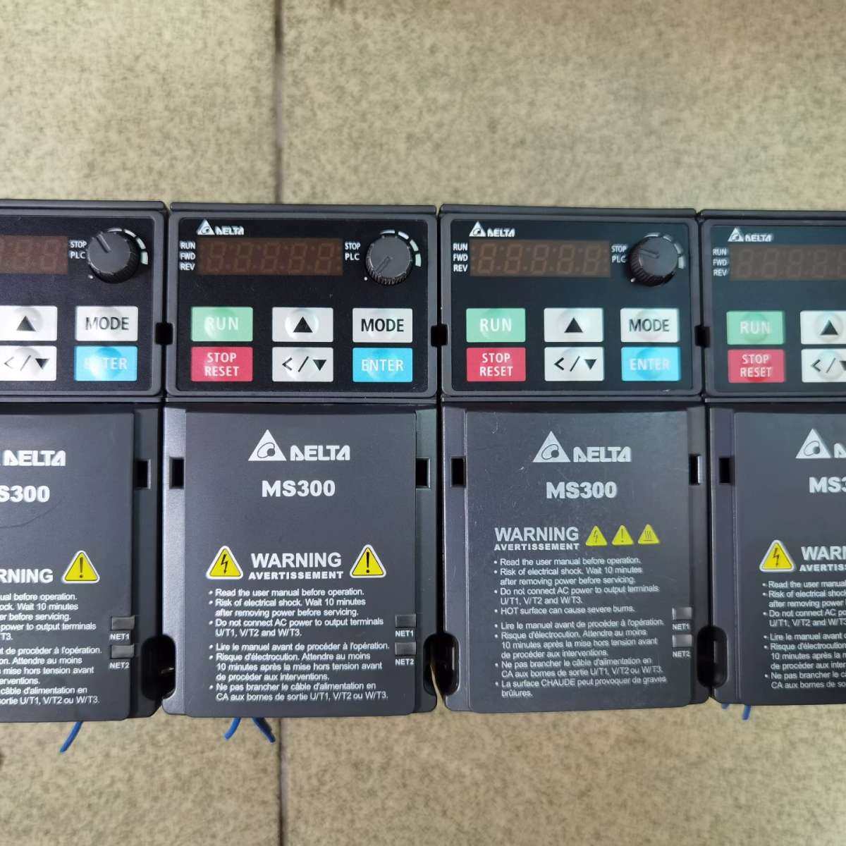 MS300变频器，VFD2A8MS21ANSAA型号，0