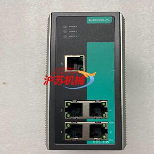 MOXA摩莎交换机型号EDS 305聪明型即插即用工业