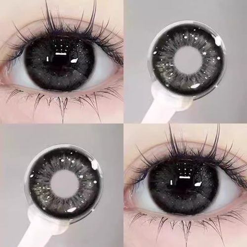 30片美瞳日抛自然扩瞳黑色大直径一次性纯欲彩色隐形眼镜旗舰店