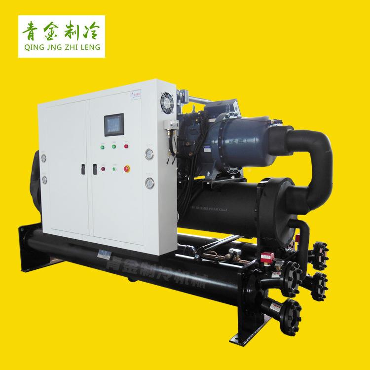 新款螺式水QX-480WS机物理研究设备冷杆却水冷冷式螺杆冷水机温大