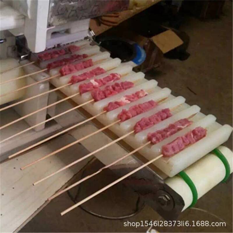 新型烧烤串肉串羊肉串穿穿串机器家用穿肉器撸串穿串机商用自动