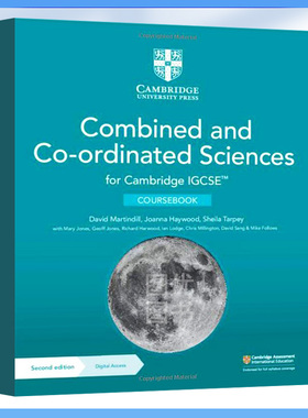 剑桥IGCSE综合科学(2025考纲版) Cambridge IGCSE Combined and Co-ordinated Sciences Biology/Physics/Chemistry 国际英语课程