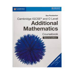 原版 剑桥IGCSE附加数学教材第2版 IGCSE and O Level Additional Mathematics Coursebook 国际英语考试课程 初高中学生 英国留学