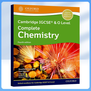 IGCSE Level 剑桥国际英语课程CIE化学 Cambridge Wrokbook Edition 牛津出版 Book NEW Chemistry Complete Fourth Student
