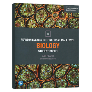 培生爱德思考试教材高中生物 Pearson Edexcel International AS/A Level Biology Student Book 1/2 /Lab Book 国际学校教学书