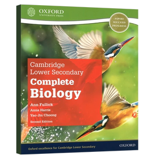 牛津出版 剑桥国际初中生物Cambridge Lower Secondary Complete Biology: Student Book/Workbook (Second Edition) 留学英语课程