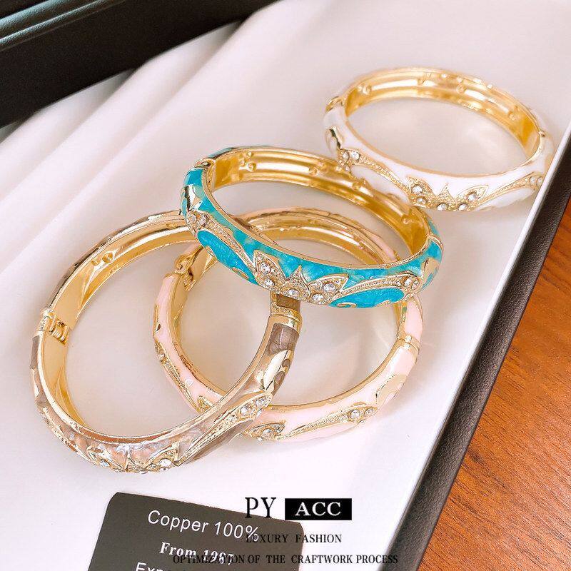 环中古珮手环镶钻手饰滴油时尚