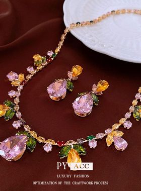 女轻奢饰品批发项链锁骨欧美时尚