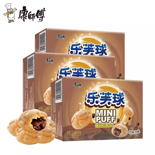 康师傅乐芙球夹心爆浆巧克力味