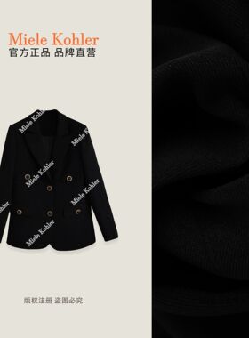 【岁月鎏金】秋季新款设计感短款西装外套MKAQ89266【澳门小源同