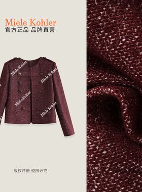 【贵族千金】秋季新款重工钉扣女长袖外套MKAQ81668【澳门小源同