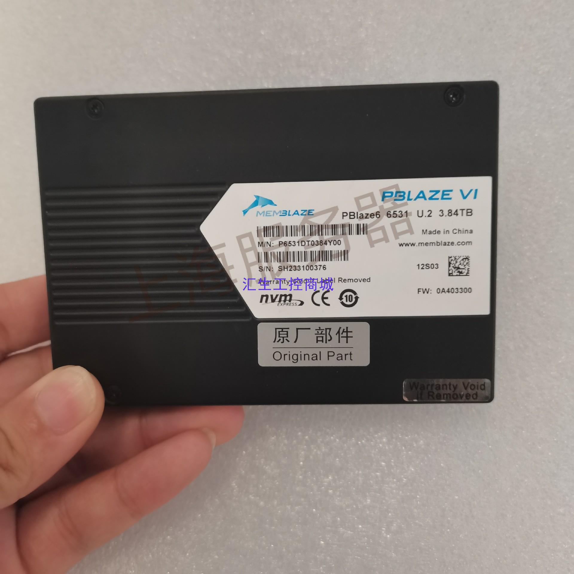 [汇生工控]小海豚 PBLAZE6 6531 384T  25寸