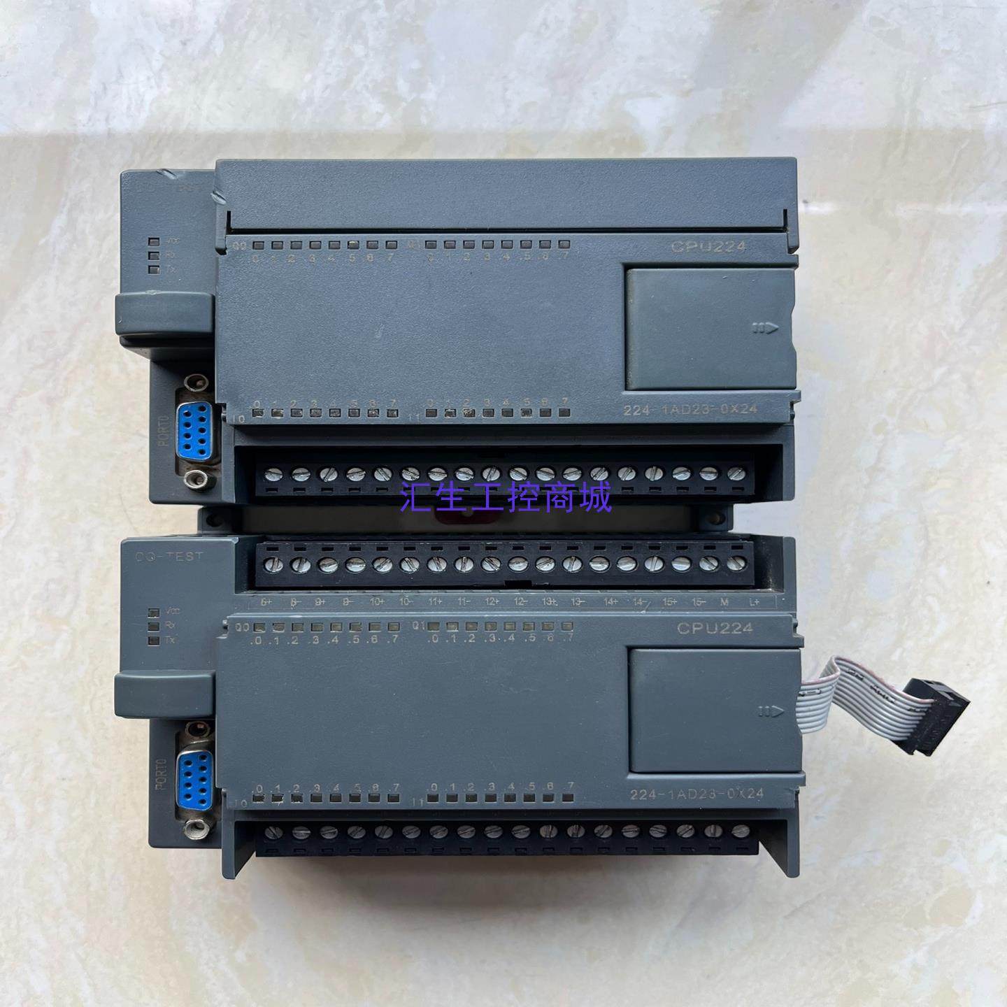 [汇生工控]224-1AD23-0X24 输出模块CPU224 成色实拍