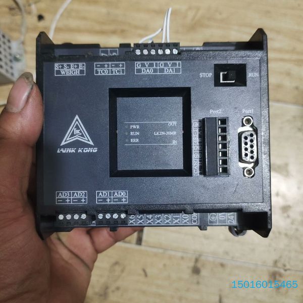 领控PLC LK2N-20MR 成色如图 拆机功能正常 爽快