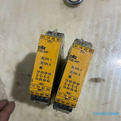 PZE X4P PILZ安全继电器777585全新两个！所以