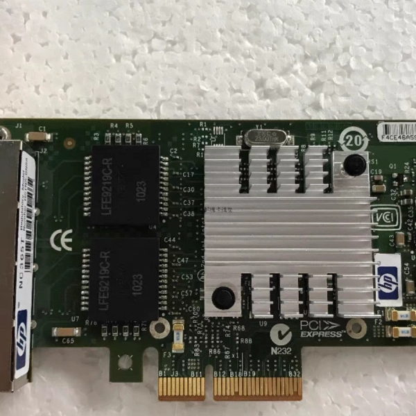 【汇生】INTEL 4口千兆PCIE网卡 HP NC365T 593【议价】