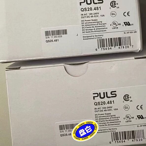 【汇生】PULS普尔世电源QS20.481 ，DC48V/10A/4【议价】