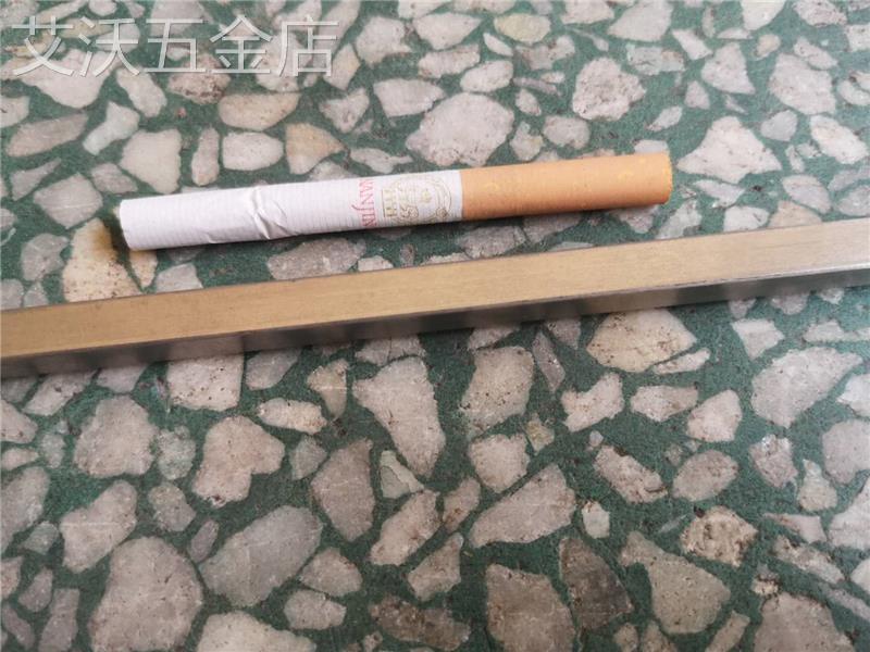 304不锈钢方钢拉丝扁钢扁条不锈钢方棒方条实心方钢