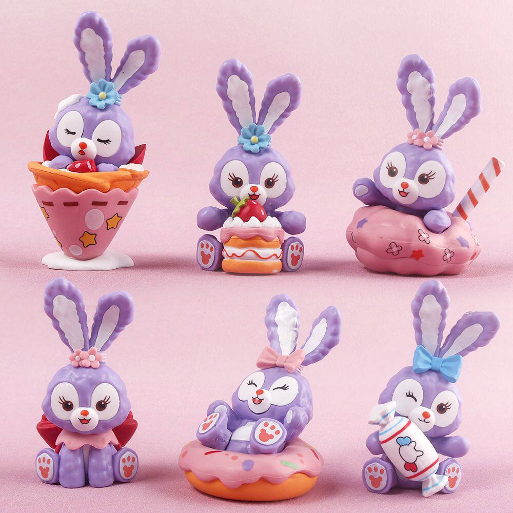 茶话会星黛露手办摆件桌面模型生日蛋糕装饰星黛露车内装饰盲盒