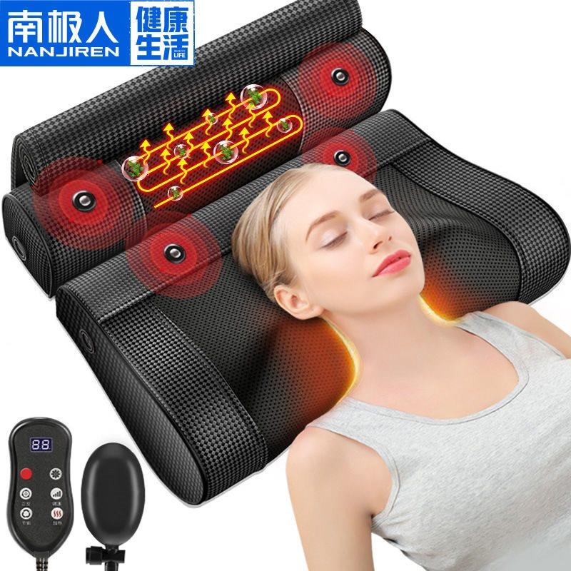 按摩枕头部颈椎家用全身电动靠垫按摩器脖子颈肩部腰部背部