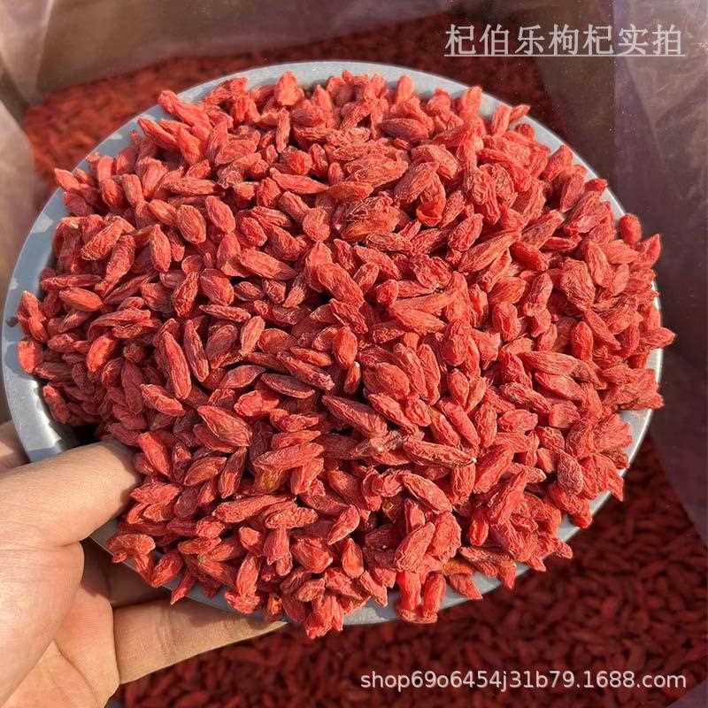 宁夏头茬红枸杞子不染色免洗大枸杞中宁干煲汤泡水厂家直供无熏硫