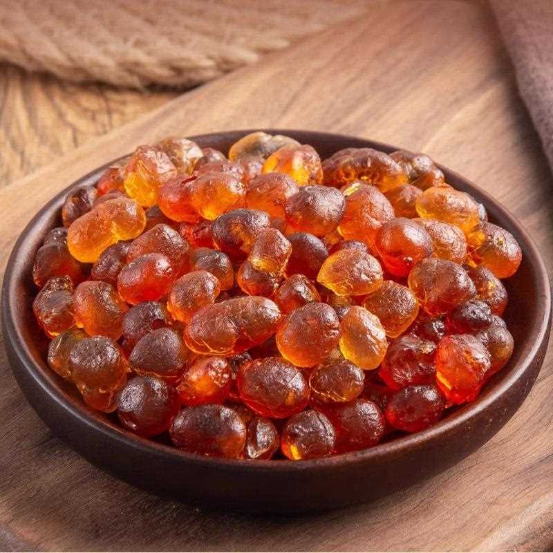 产地珍珠颗粒食用桃胶干货干净水洗桃胶雪燕皂角米250g