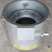 无烟柴火灶新款 户外家用柴煤两用酿酒酒席煮猪食无烟柴火炉无油烟