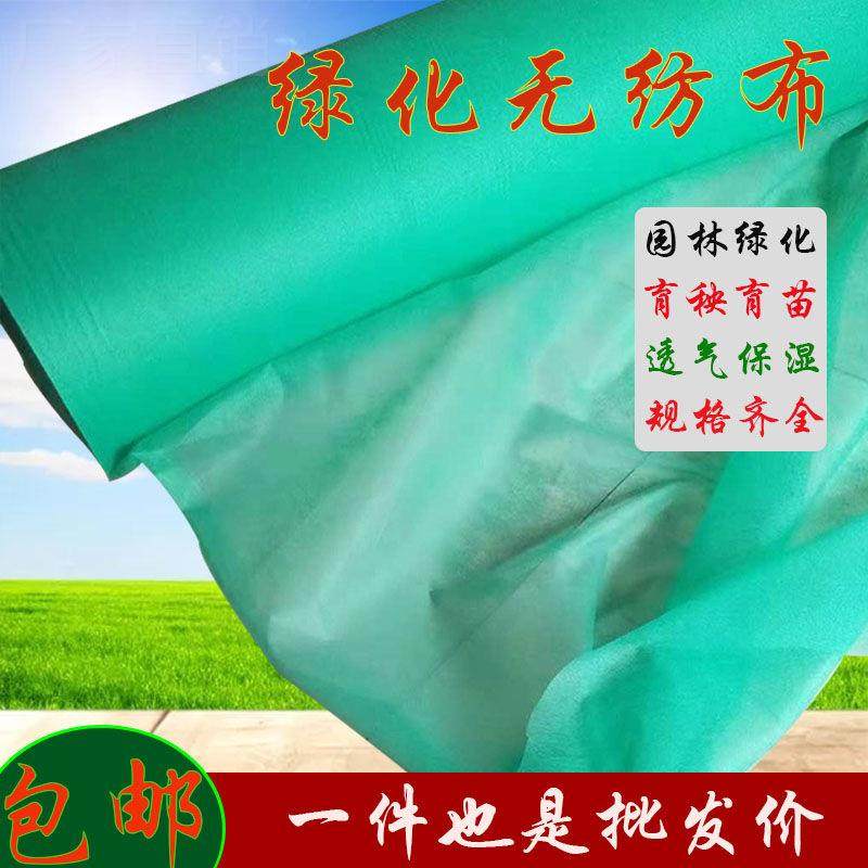 园林绿化无纺布建筑工地防尘坡护坡植草籽覆盖膜育苗无纺布绿色,农机/农具/农膜,移栽器/移苗器/地膜打孔器,淘宝优惠券,粉丝福利购,淘宝优惠卷