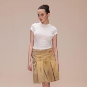 COZYDOLL经典 正肩白T恤 修身 美式 慵懒风紧身弹力打底白t恤