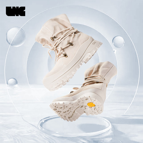 LNG未来玩家Vibram厚底马丁靴