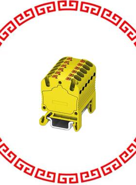 3002958 DISTRIBUTION BLOCK YELLOW