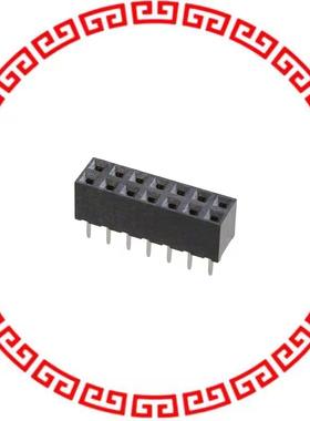 M22-7140742 2X7 POS DIL VERT SOCKET