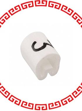 EC0383-000 MARKER ZTYPE STRT 3 LEGEND WH