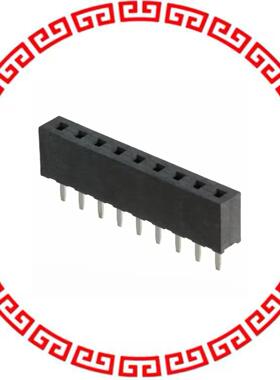 M22-7130942 9 SIL VERT SOCKET