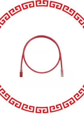 STPK6X1MRD KEYED COPPER PATCH CORD, CAT 6A,