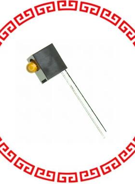 HLMP-1401-D00A1 LED 3MM GAP DIFF YLW RA HOUSING
