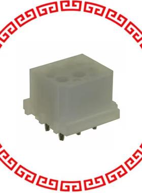 350641-1 CONN HEADER SOCKET VERT 6POS TIN