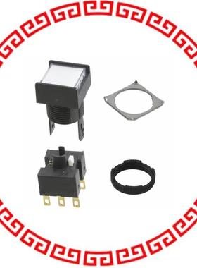 A165-AWM-2 SWITCH PUSHBUTTON DPDT 5A 125V