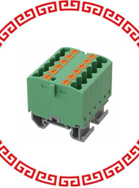 3274130 DISTRIBUTION BLOCK GREEN