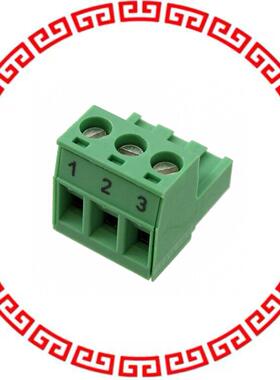 1762208 TERM BLOCK PLUG 3POS STR 5.08MM