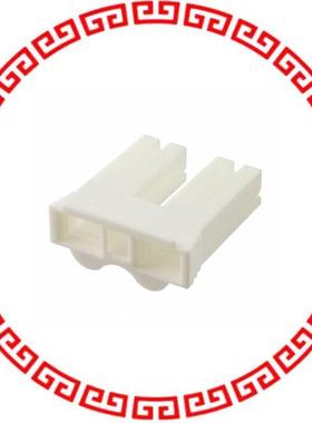 521229-1 CONN RCPT HSG 0.25 2POS NATURAL