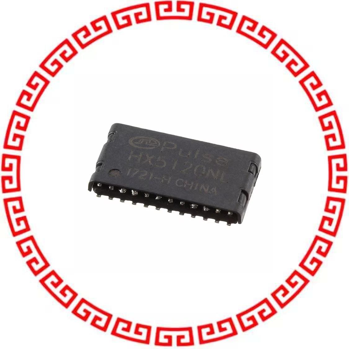 HX5120NL PULSE XFMR 1 CT:1CT TX/RX 350UH