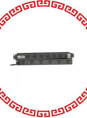 RS1215-RA PWR STRIP 12OUT R/A 19