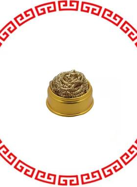 17530-TC SLDR SCOURPAD W/HLDR MTL BRSS WL