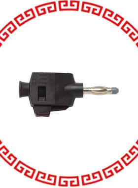 73090-0 CONN BANANA PLUG SLDRLES BLACK