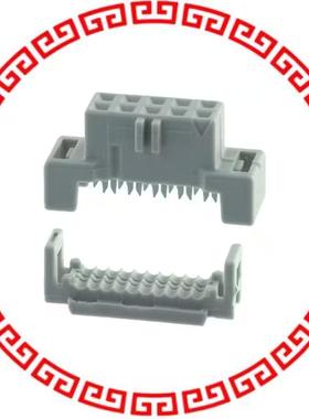 158210-012015 CABLE RIBBON SKT 2MM 10POS GOLD