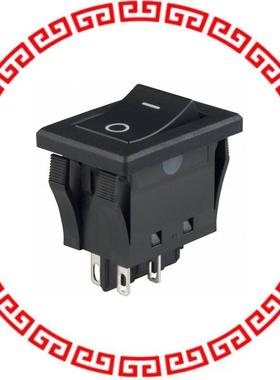 JWMW21RA1A SWITCH ROCKER DPST 10A 125V