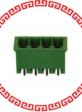 284514-4 TERM BLOCK HDR 4POS VERT 3.5MM